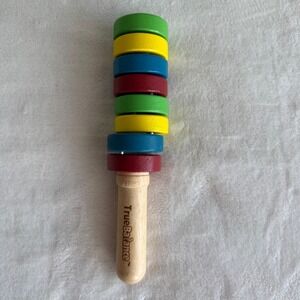 True Balance Coordination STEM Wooden Game Toy Multi Colored Fine Motor Skills